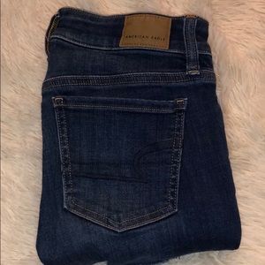 Dark american eagle jeans